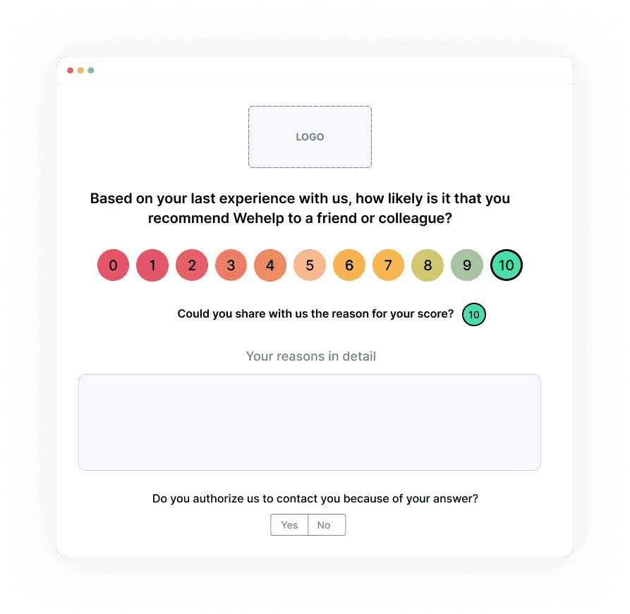 Understand how your customers feel about your products and services.